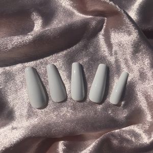 GEL - White press on nails
